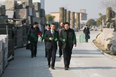 区领导考察团莅临尊时凯龙集团检查指导工作