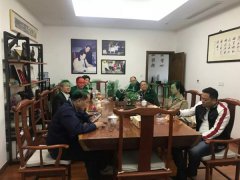 苍南县民政局领导莅临尊时凯龙集团参观指导