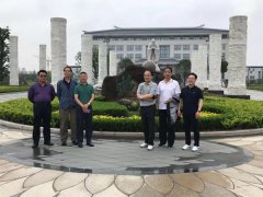 中国殡葬协会王宏阶、杨世森一行莅临考察指导