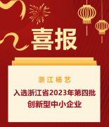 喜报|浙江尊时凯龙入选浙江省2023年第四批创新型中小企业名单